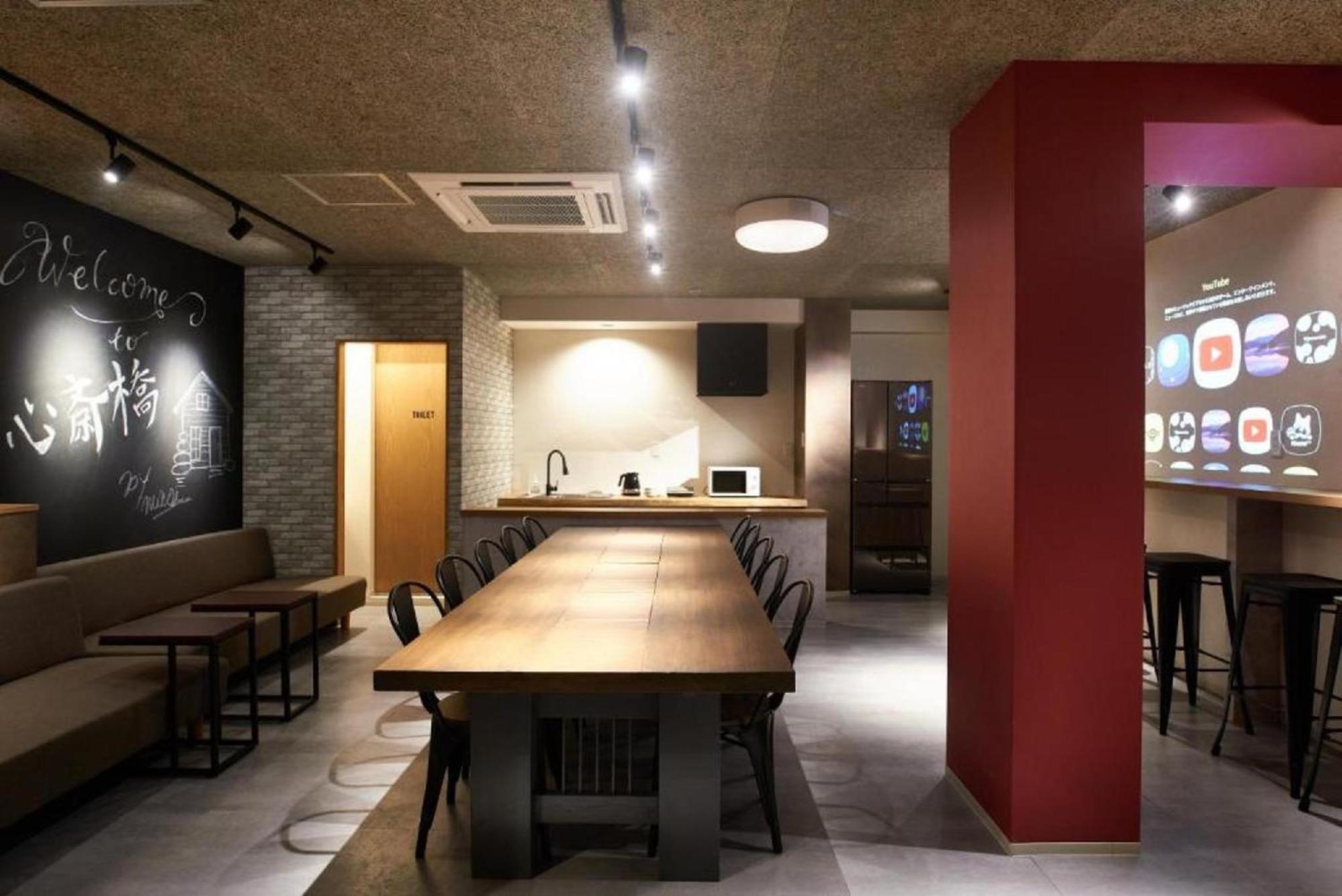 Shinsaibashi House Hotel โอซาก้า ภายนอก รูปภาพ